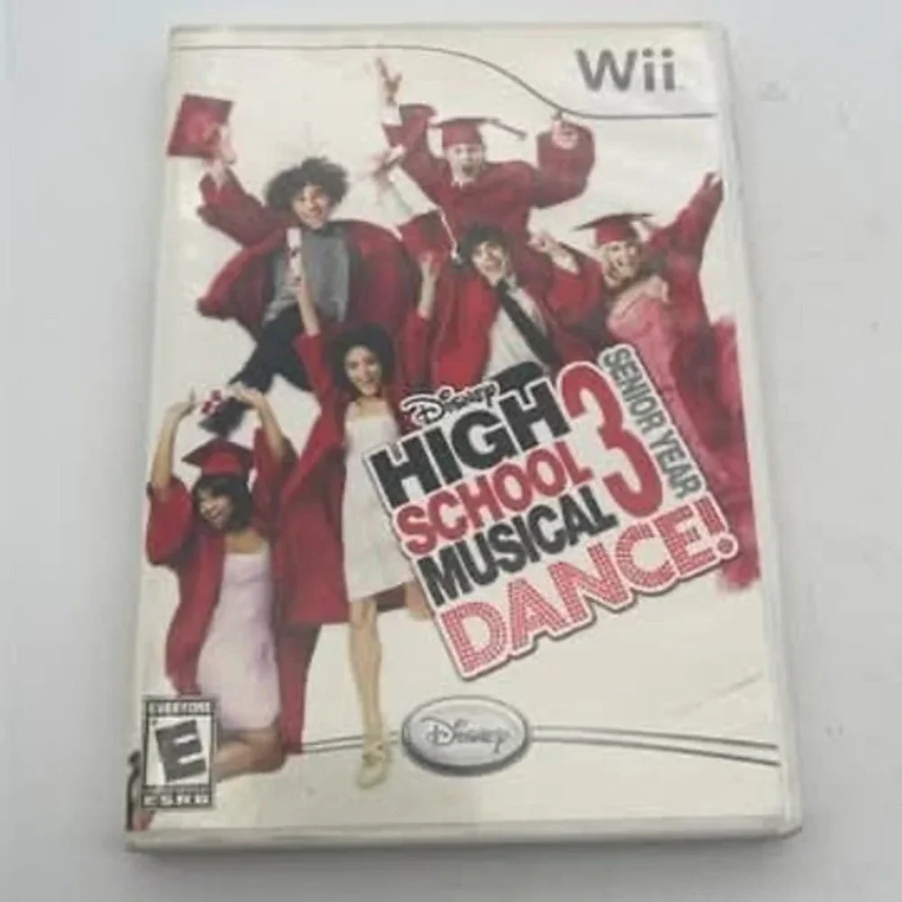 Disney Wii Bundle High School‎ Musical 3 Dance and Sing It Party Hits Games